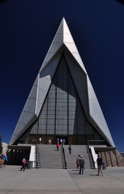 USAF Academy chapel exterior